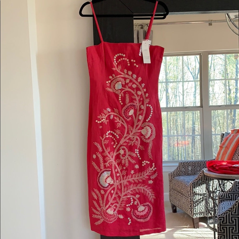 French Connection embroidered dress